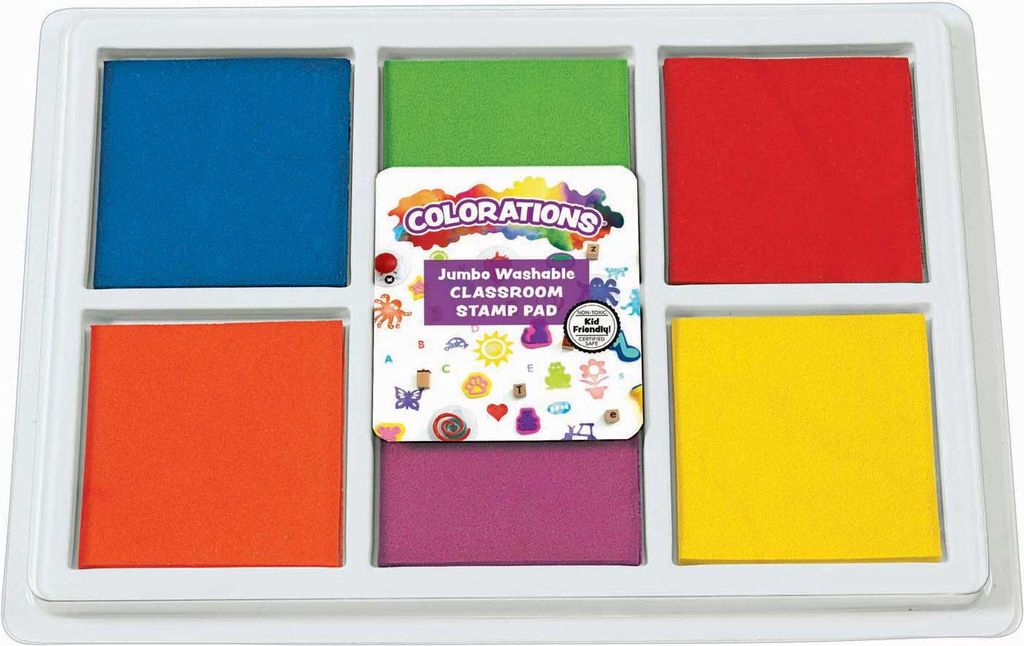 Colorations - leicht zu handhabendes, abwaschbares Stempelkissen