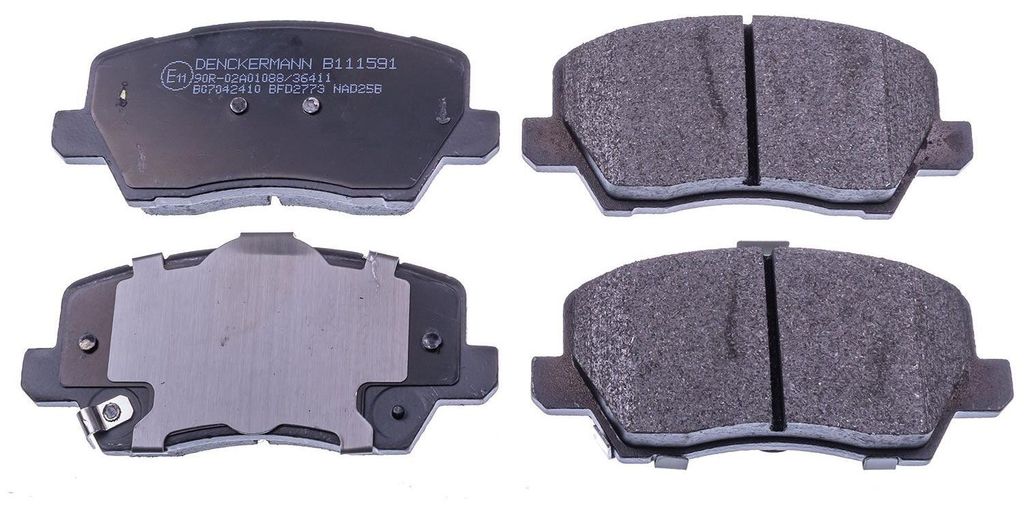 DENCKERMANN Bremsbeläge Satz Vorne Bremsklötze für KIA PICANTO (JA) B111591