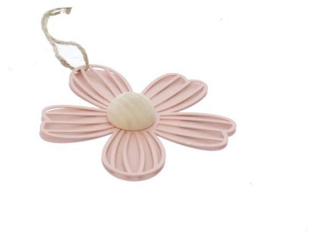 Dekohänger - Blume/Schmetterling - ca. 12 x 11 x 1,5 cm