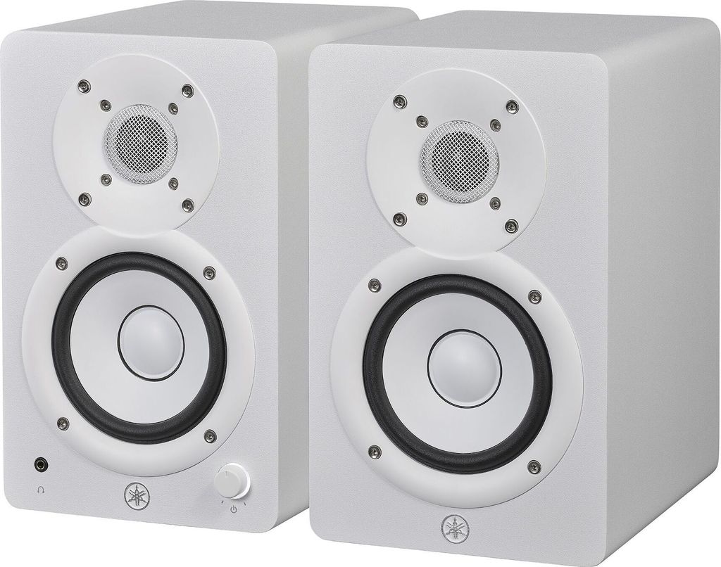 Yamaha HS4 Studiomonitore – Paar, Aktivlautsprecher, 2-Wege, Bassreflex 4.5", 52W, Hohe Qualität, Flacher Frequenzgang, Raumsteuerung, für Musi...