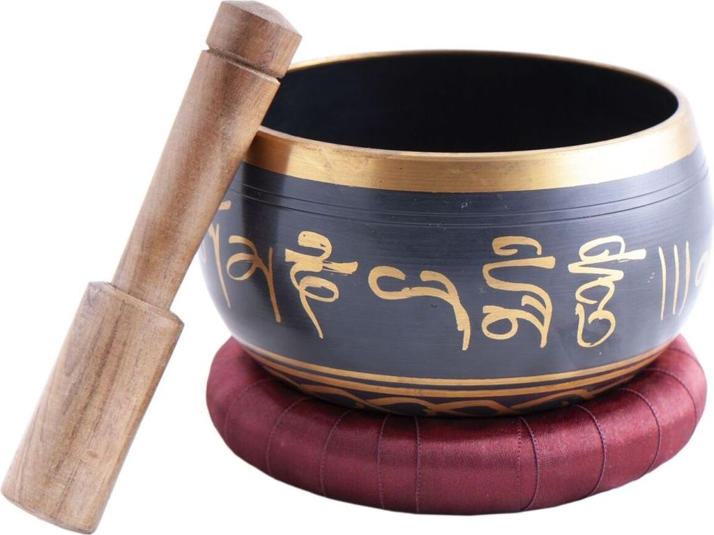 Klangschalen Set - OM schwarz