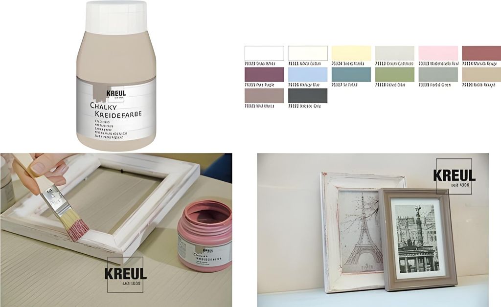 KREUL 75111, Weiß, Kreidefarbe, 500 ml, 1 Stück(e) Produktbild 