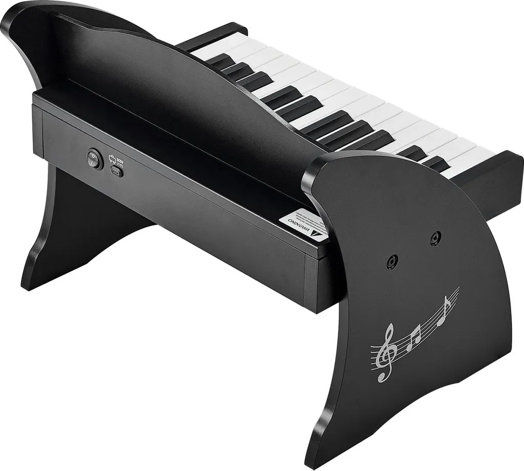 Piano numérique enfant 25 touches avec volume réglable et double charge - 11