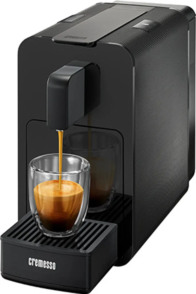 Macchina Per Capsule Cremesso Completamente Automatica (Viva Elegante Nero)