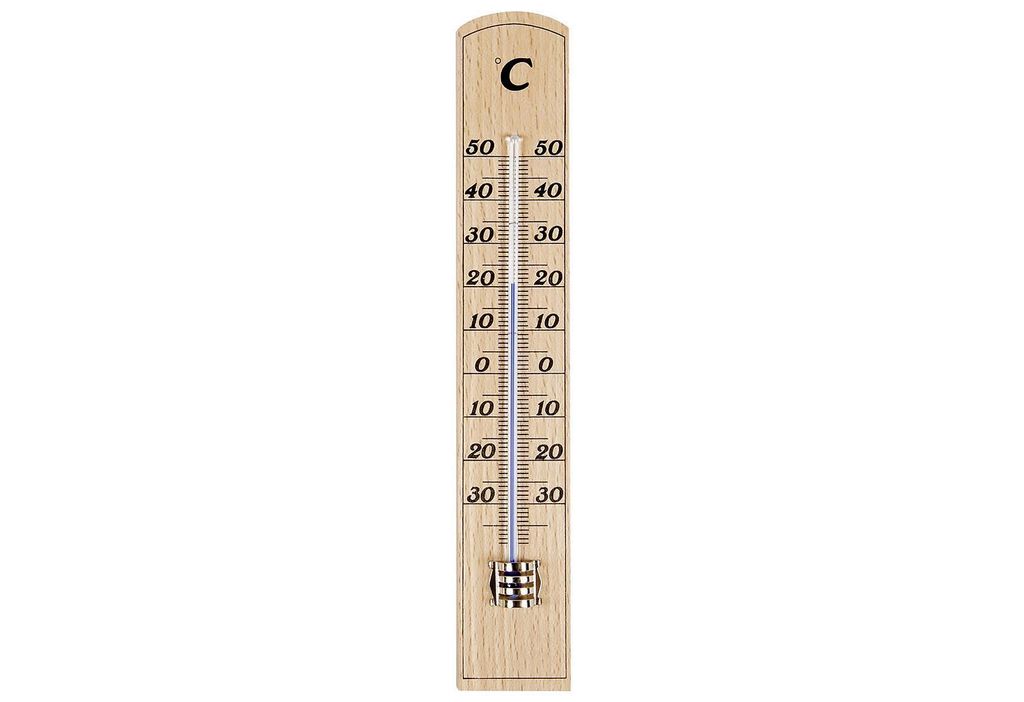 Pokojový teploměr TFA 12.1004 dřevěný 35 x 206 mm buk Obrázek produktu 3