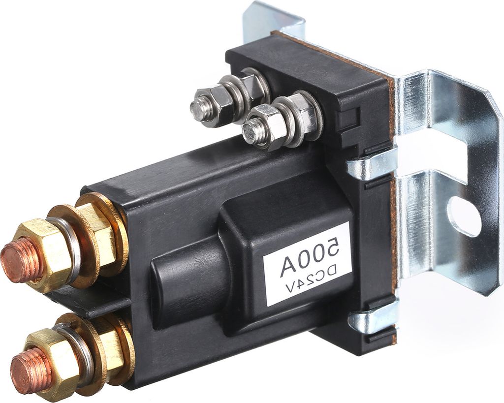 Tragbares 24V 500A großes Strom-DC-Relais, Doppelzellen-Isolator, Gabelstapler-Motorschütz