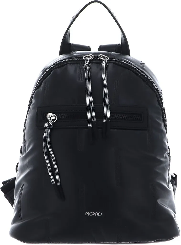 PICARD zaino per il tempo libero zaino Arosa Backpack Black nero