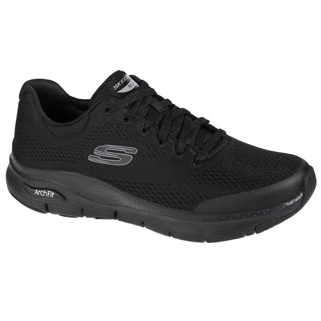 Skechers Arch Fit scarpa sportiva nera Immagine del prodotto 