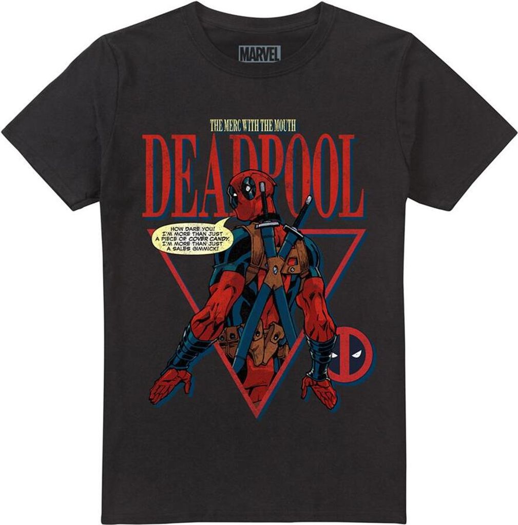 Deadpool - "Cover Candy" T-Shirt für Herren TV14948 (XXL) (Schwarz)