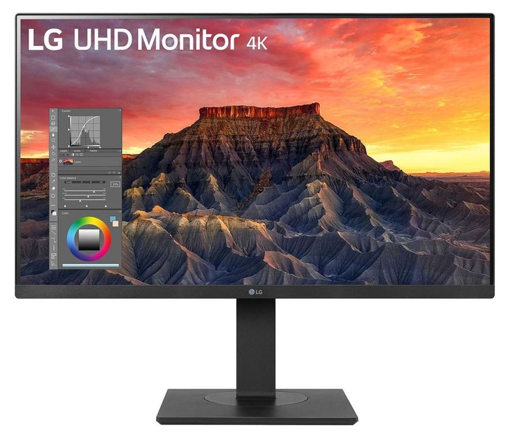 LG 27BQ65UB-B, LED-Monitor, (UltraHD/4K, IPS, KVM-Switch)