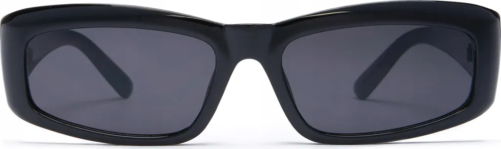 Occhiali da Sole Rettangolari BETLEWSKI BOP-04 Neri: Stile Classico e UV400