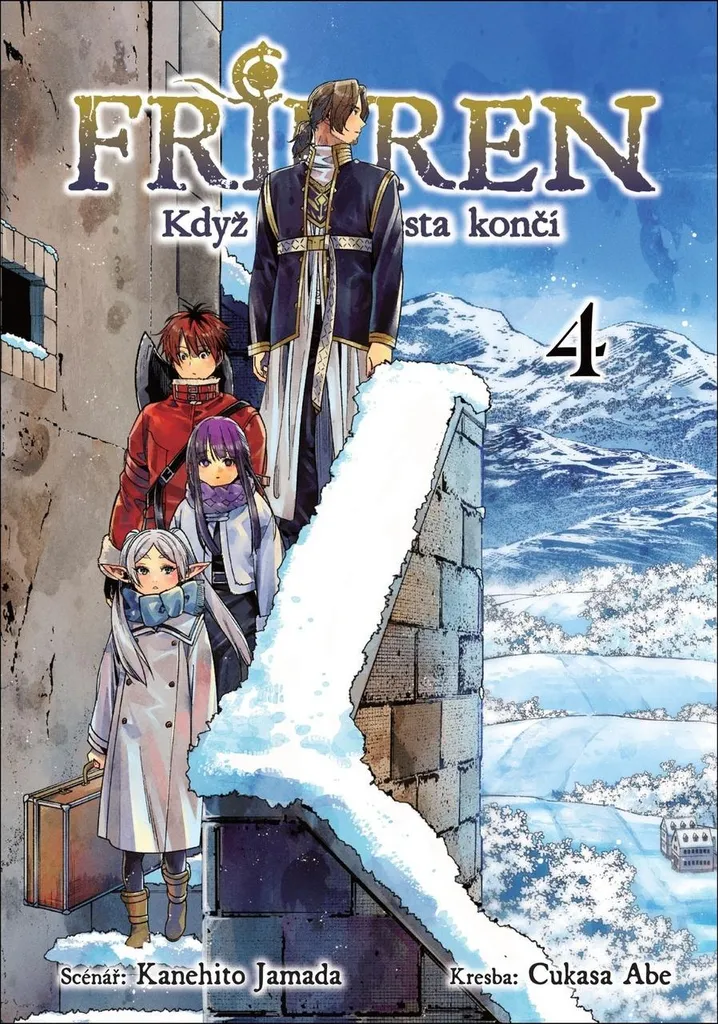 Frieren Tome 4 Edition CREW : Manga avec Illustrations Détaillées