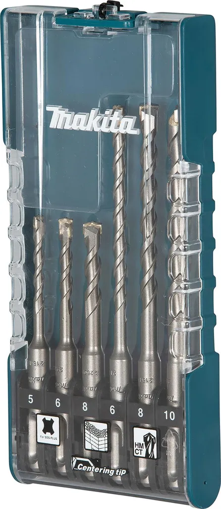 Kit 6 Punte Makita E-15730 SDS-PLUS - Prezzo Migliore Online