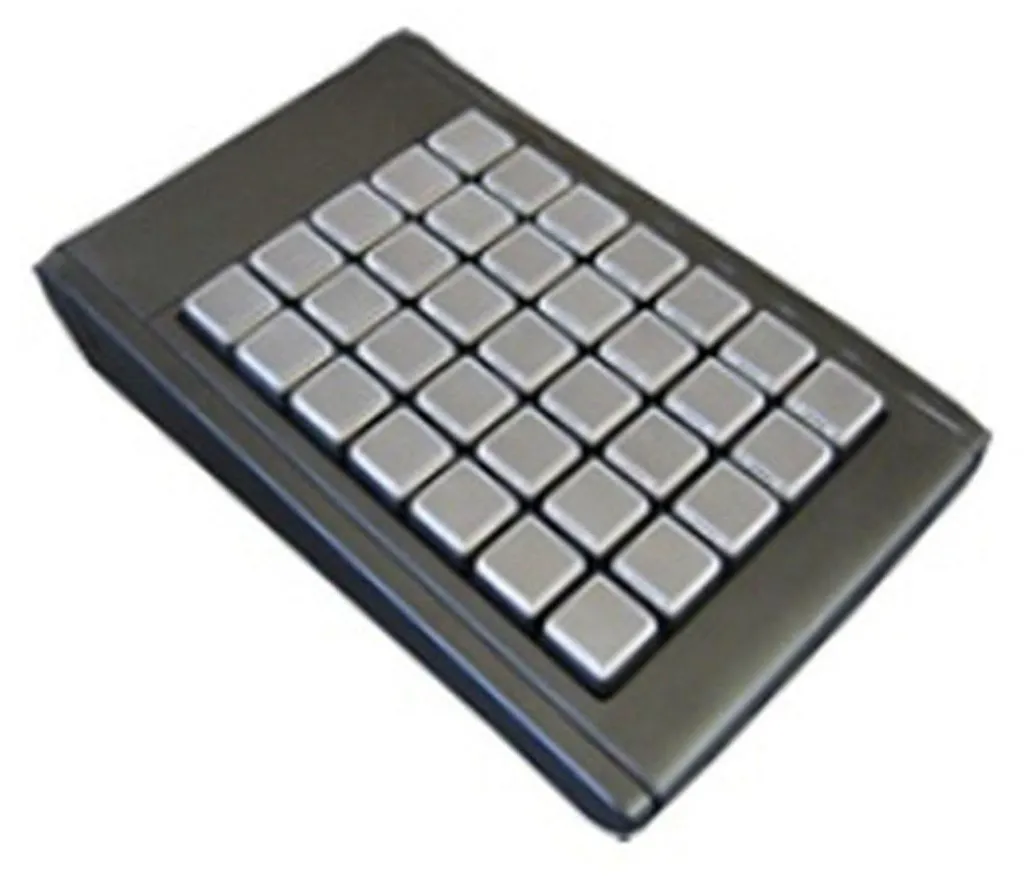 Clavier programmable matriciel 35 touches Contour Active Key noir