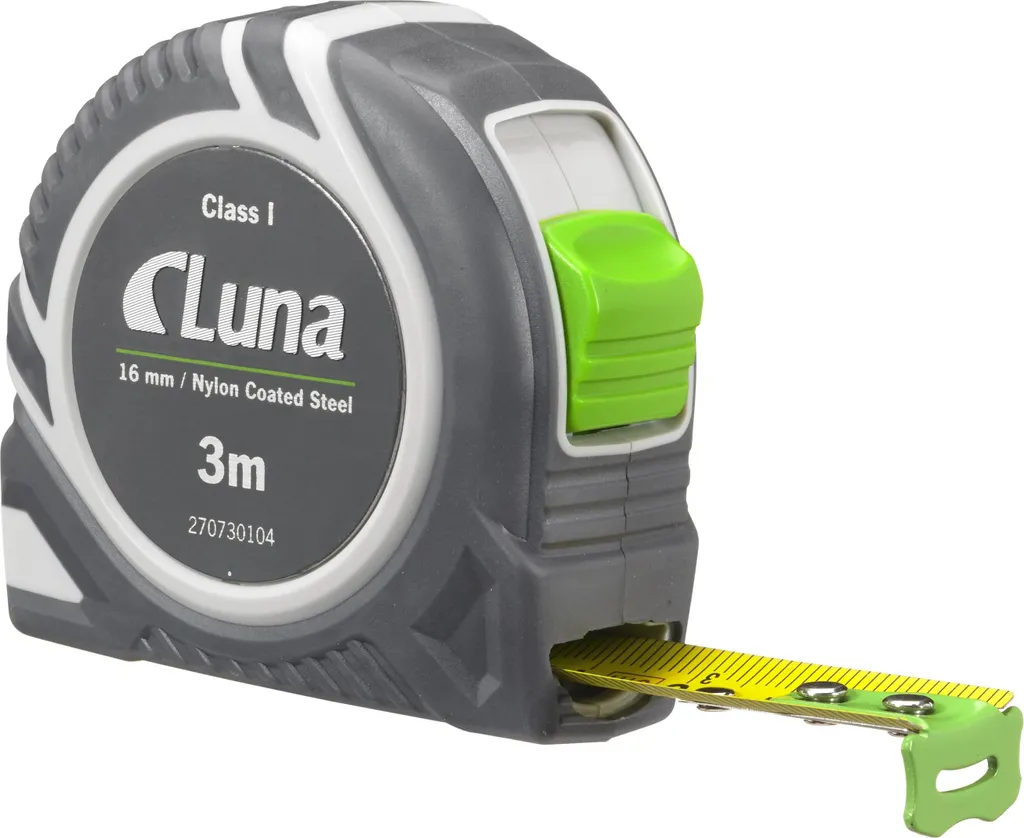 Mètre ruban de poche Luna 3 m - Idéal pour bricolage et agencement
