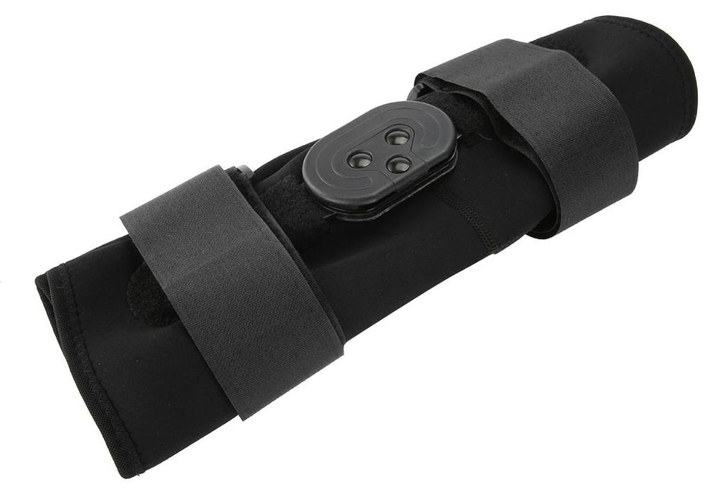 Orthopädische Knieschoner, Bänderverletzung, orthopädische Schiene, Kniebandage