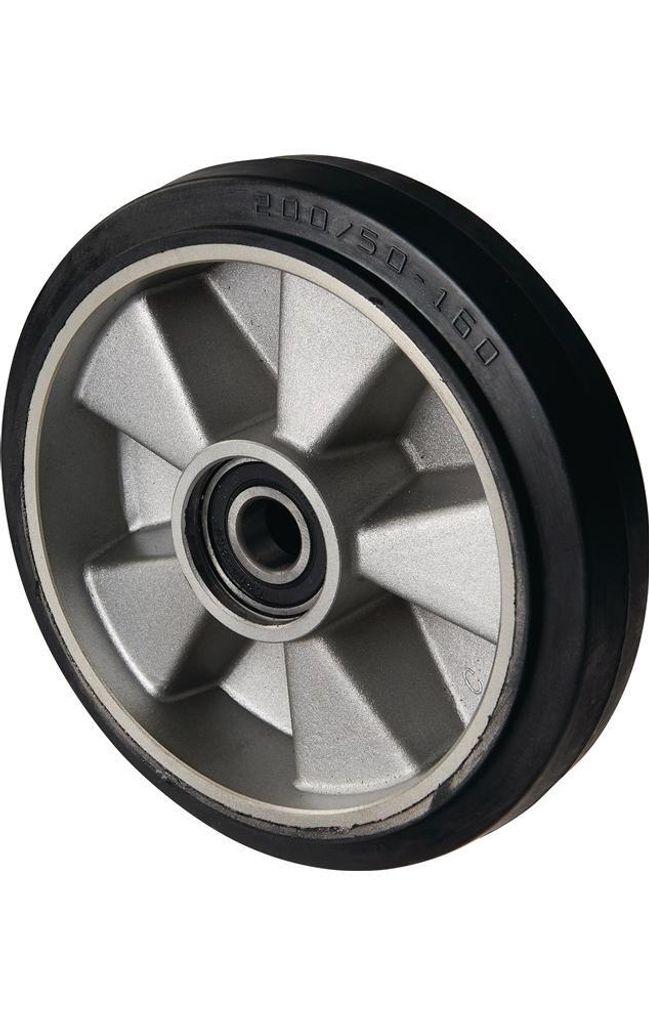 Lenkrad VG Naben-L.43mm Rad-B.50mm D.200mm Guss-Felge PFAFF