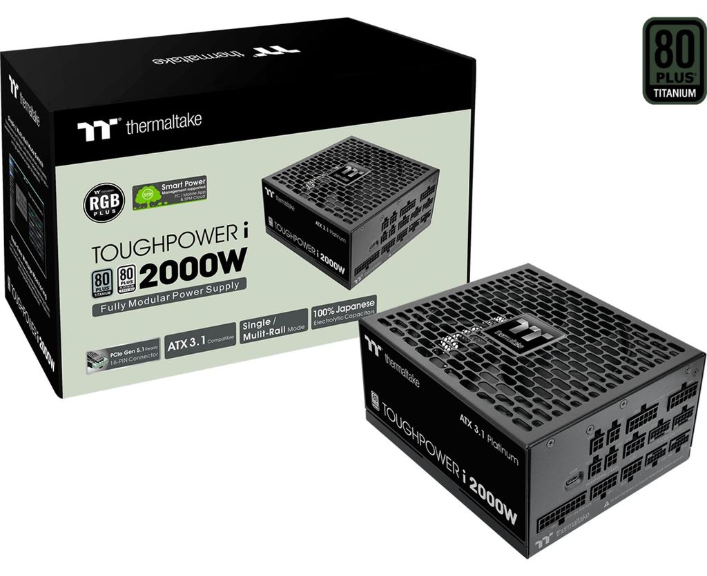 Thermaltake TOUGHPOWER i 2000W, PC-Netzteil