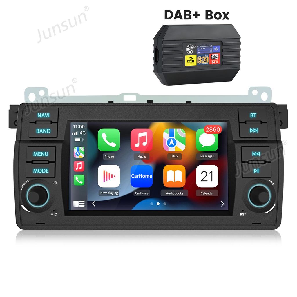 2+64G vestavěné navigační zařízení Android13 DAB Radio Obrázek produktu 