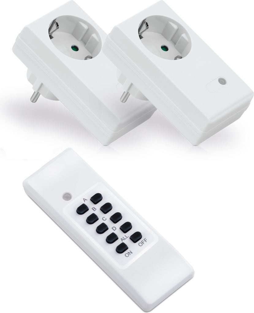 Kit de prises sans fil connecto® : 2 prises sans fil et 1 Image du produit 