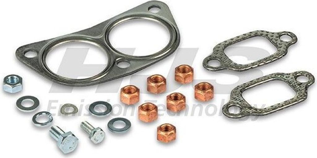 HJS Montagesatz Wärmetauscher 82 11 1267 Links Rechts für VW TRANSPORTER III Bus