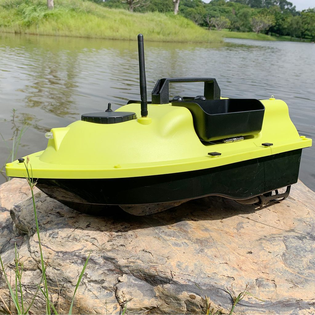 500M RC Köderboot Auto Lure Boot Karpfenangeln+10400mAh Batterie+GPS Fischfinder 