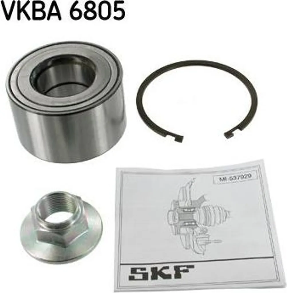 Supprimer Bruit Roulement X-Trail - Kit SKF VKBA 6805 432108H300