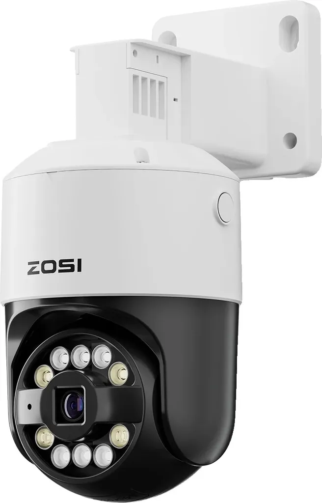 Caméra de sécurité IP PoE 5MP pour Surveillance Extérieure Maison et Jardin