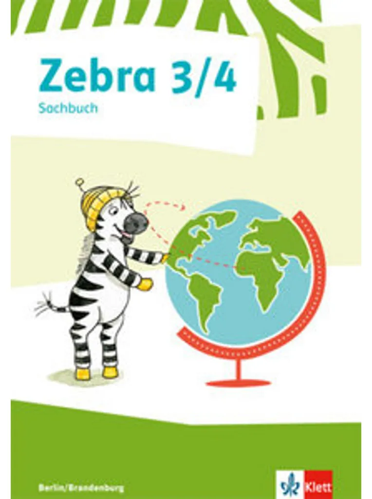 Livre Zebra Sachunterricht 3/4 Conforme Programme Berlin dès 2017 - 2