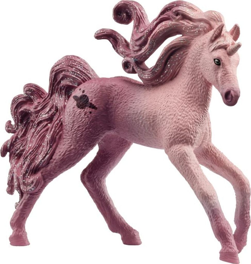 schleich Sammeleinhorn Saturnia, 5 Jahr(e), Collecting unicorn, Unicorns & Fairies, Unicorn / Pegasus, Pink, Kunststoff