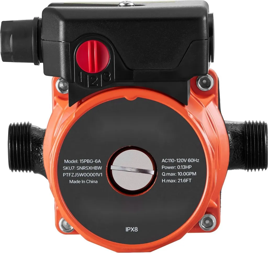 Circulateur de chauffage eau chaude 38 L/min pour maison individuelle - 9