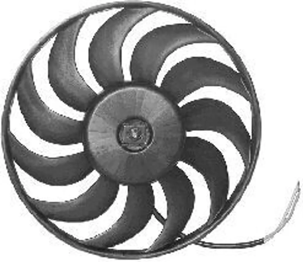 Ventilateur radiateur VAN WEZEL 0325746 gauche - AUDI A4 B7 400mm