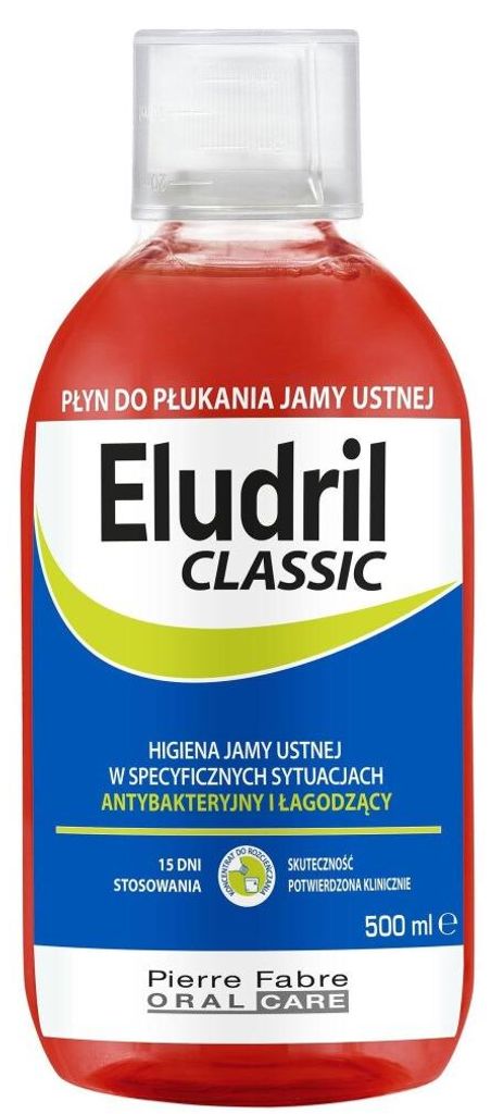Eludril, collutorio, antiplacca, 500 ml Immagine del prodotto 