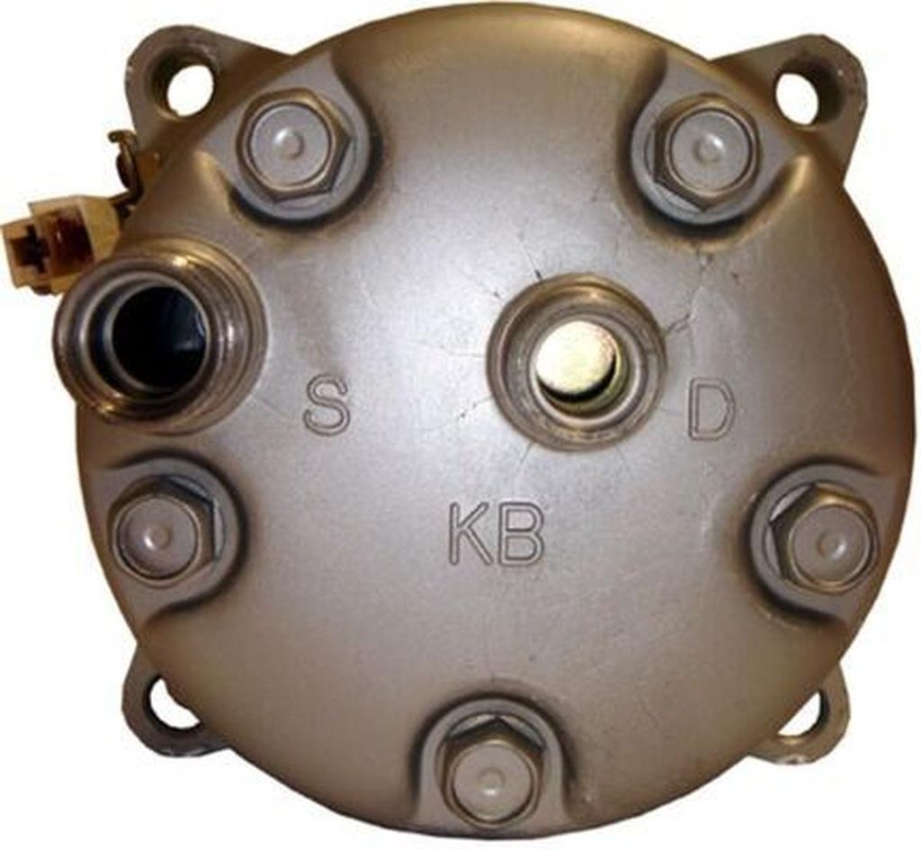 Klimakompressor 12 V Ø 130 mm MAHLE passend für u.a. VW GOLF