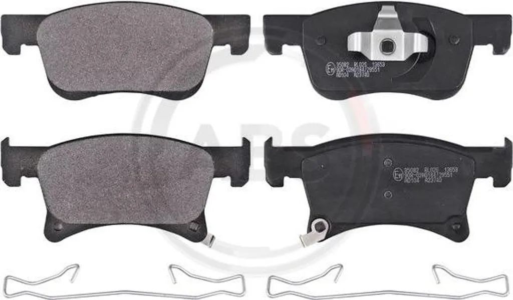 Éliminez les Sifflements : Plaquettes de Frein A.B.S. 35082 Corsa E Adam