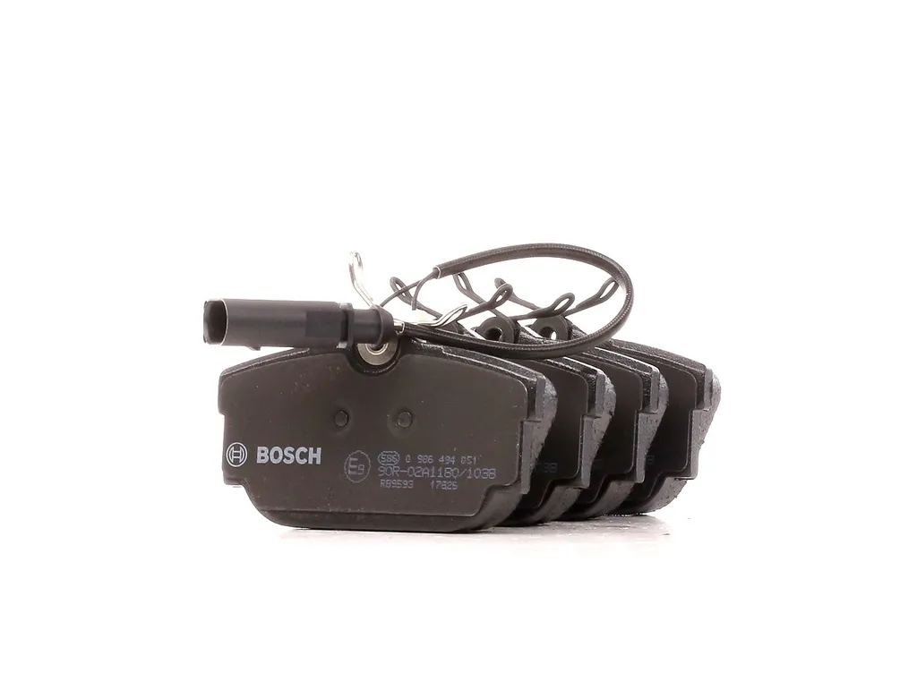 Bosch 0 986 494 051 Jeu de garnitures de frein à disque pour auto