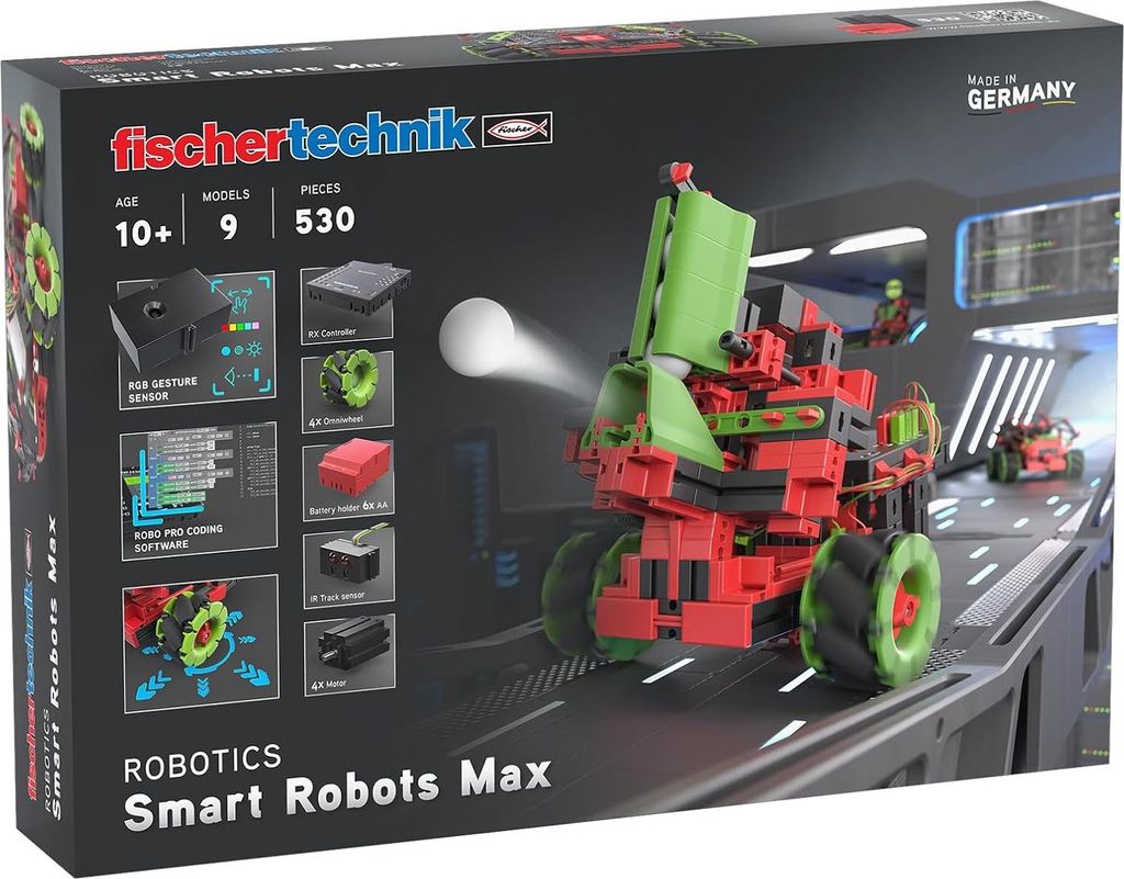 fischertechnik Robotics Smarttech RX, Baukasten, Konstruktionsspielzeug, 564111