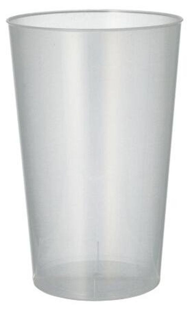 720 Mehrwegbecher, PP 0,5 l Ø 9,1 cm · 14 cm unzerbrechlich Produktbild 