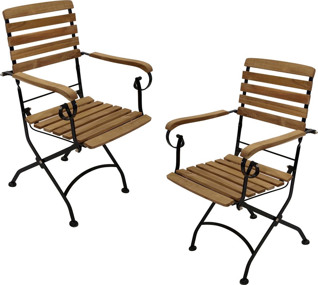 DEGAMO Gartenstuhl Teakstuhl Klappsessel JAKARTA mit Produktbild 