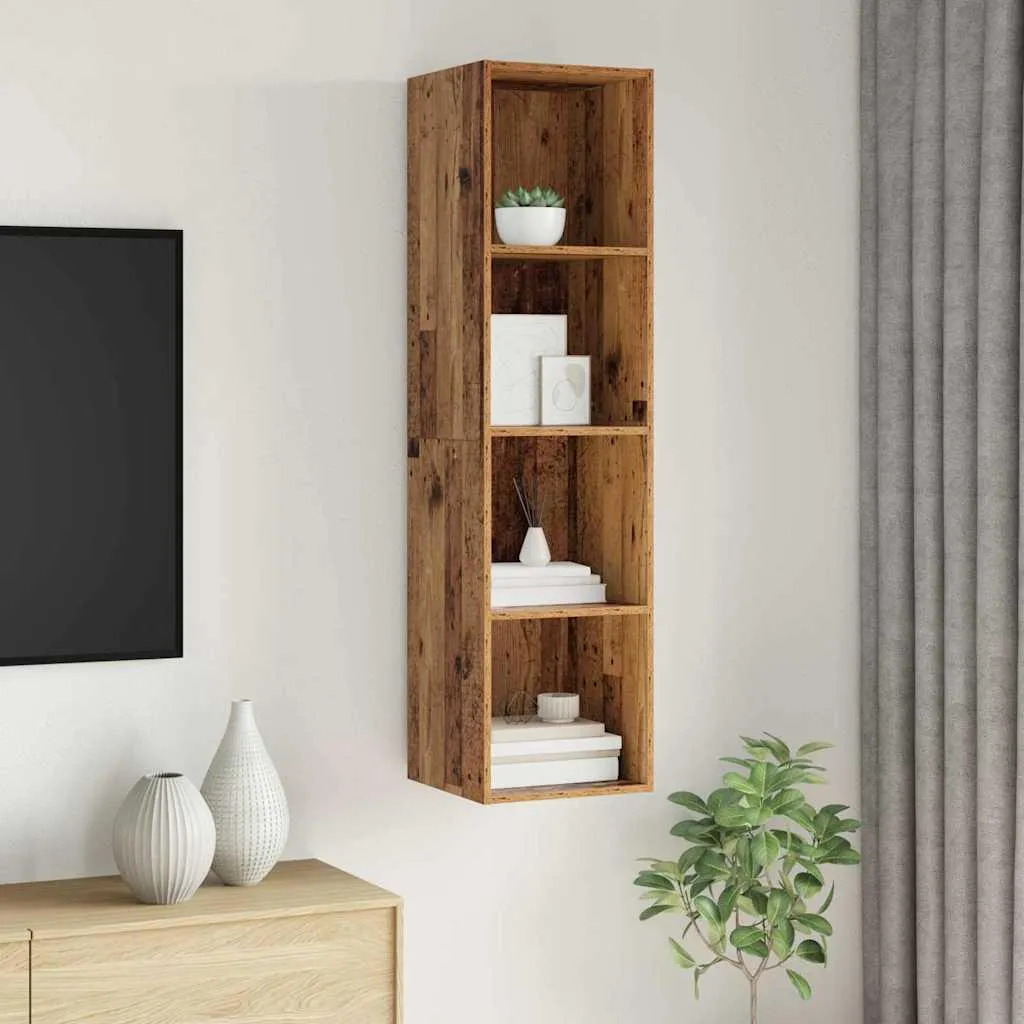 Mobile TV Maison Exclusive Legno Antico 37x37x142,5 cm | Arredo Vintage