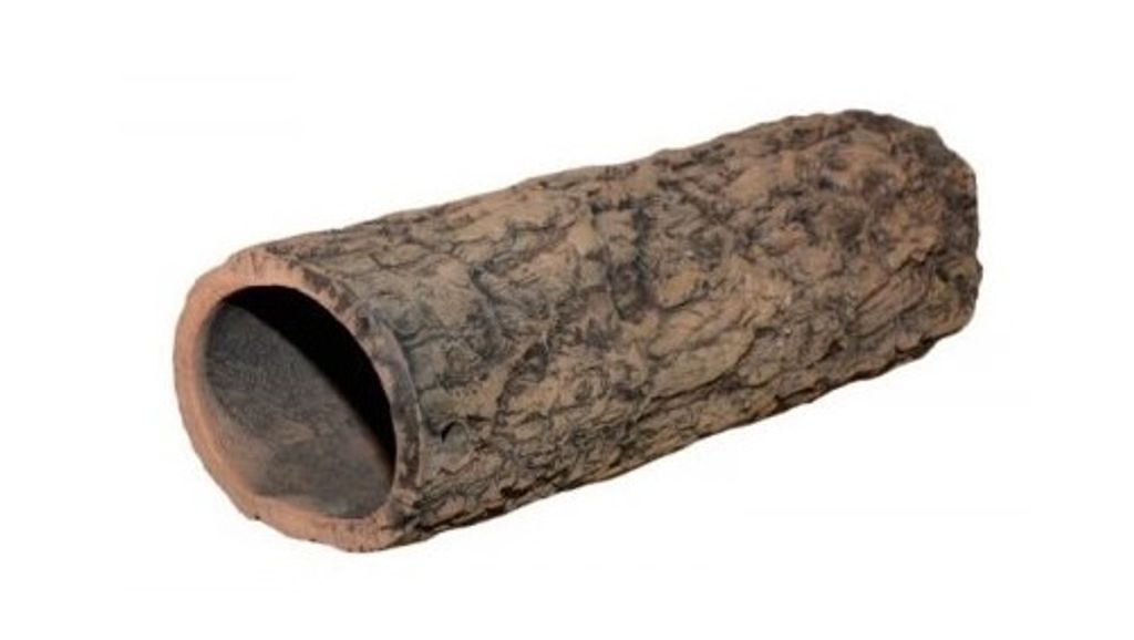 scheußlicher Höhlenwels 20 x 6 cm Keramik braun