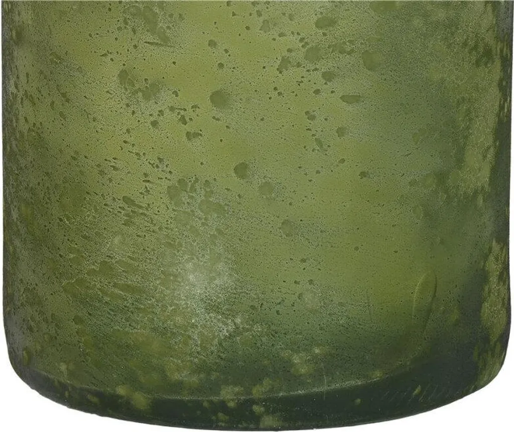 Vase Home ESPRIT Vert en Verre Recyclé 75 cm - Finition Antique Chic