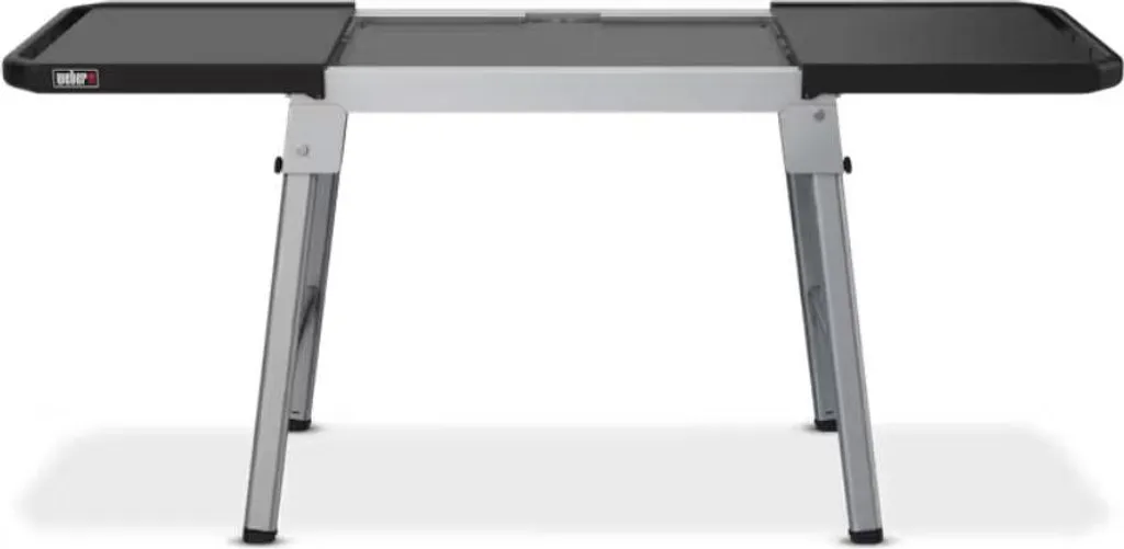 Desserte de jardin Weber pour barbecue avec plateau extensible utile