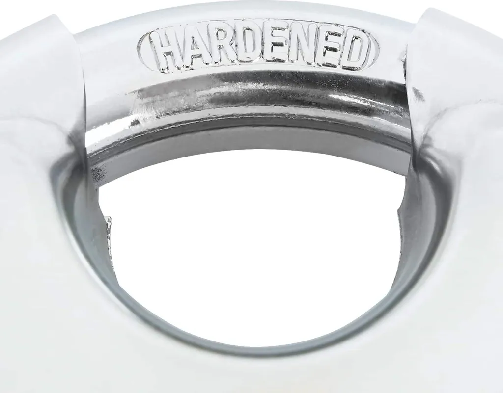 2x Serrature a Disco vidaXL Argento 9cm | Ferro e Inox per Cantiere - 6