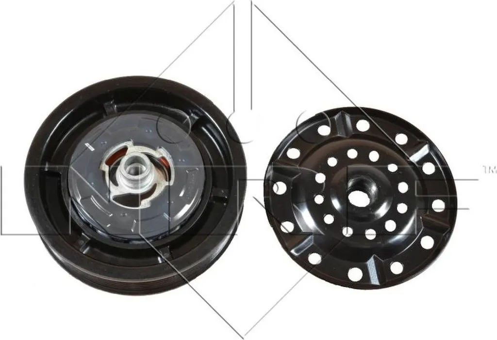 Accouplement 130mm NRF haute performance pour clim Toyota Avensis - 9