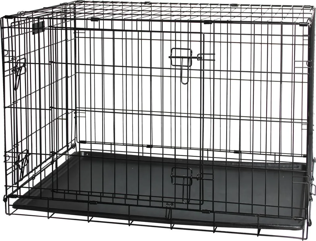 Cage XXL Pawise Wire Dog Crate sécurisée - Évitez les dégâts en maison