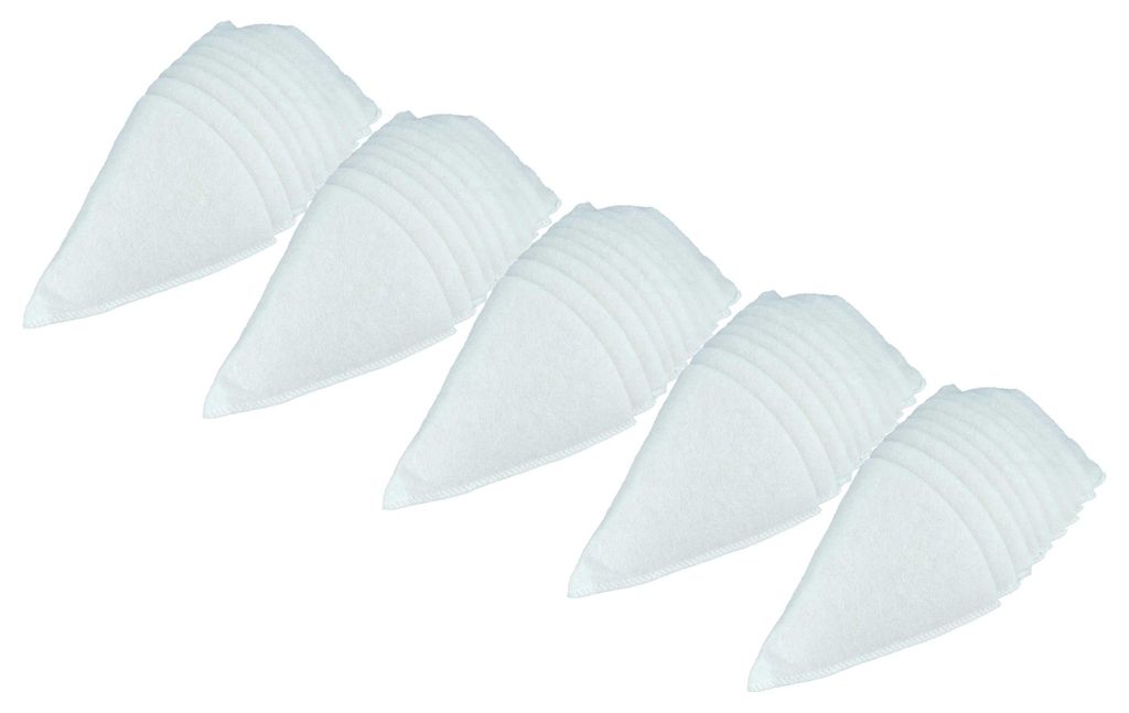 vhbw 50x Kegelfilter Ersatz für Zehnder 990320031 für Produktbild 