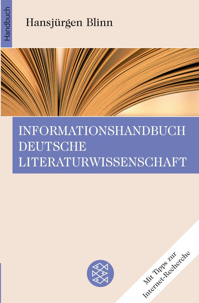 Informationshandbuch Deutsche Literaturwissenschaft