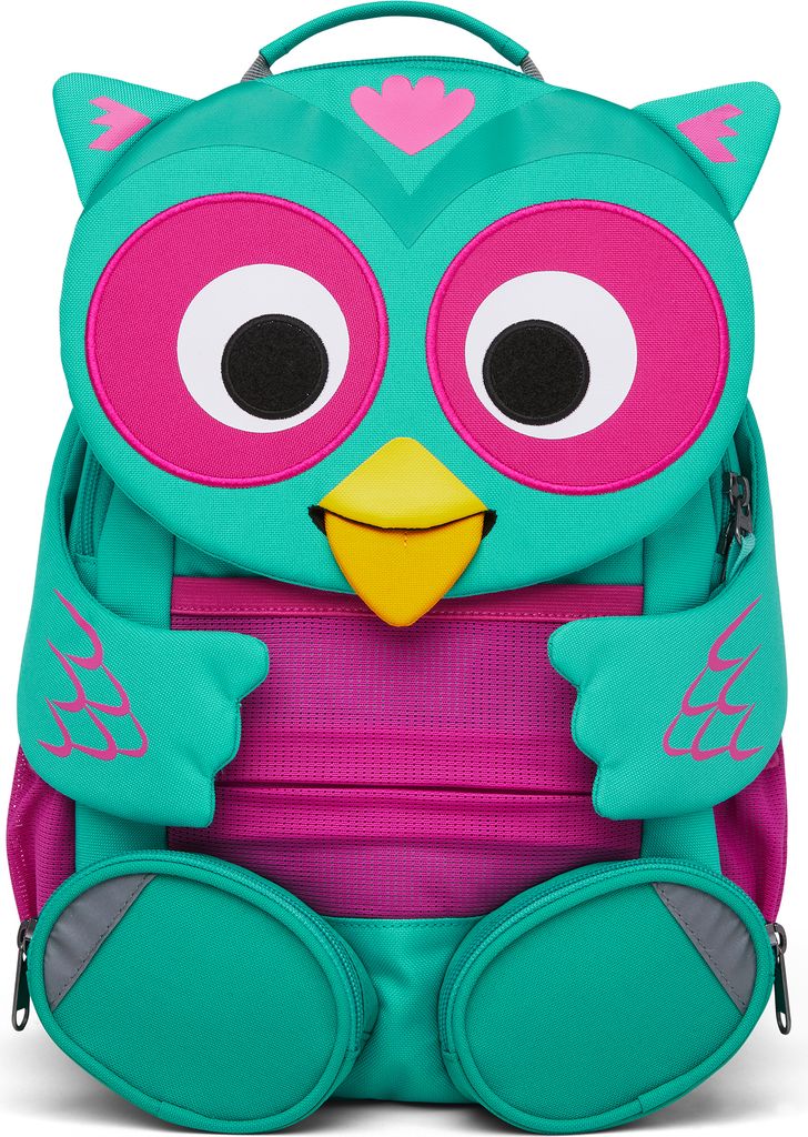 Affenzahn Kindergartenrucksack Großer Freund, Design: Eule, Produktbild 