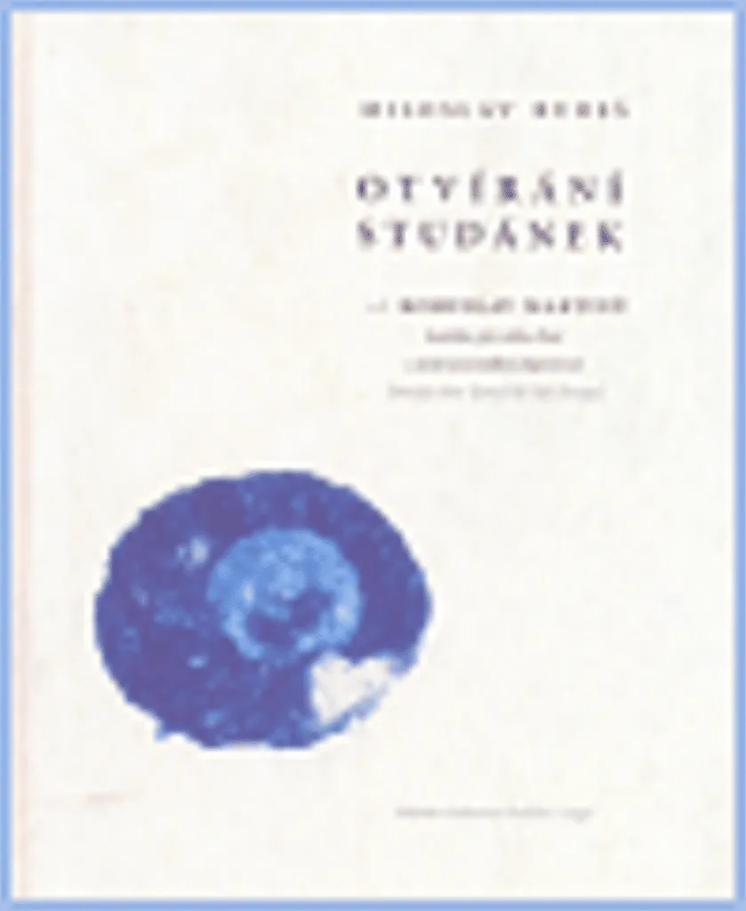 Recueil de poésie Otvírání studánek par Miloslav Bureš Format Broché